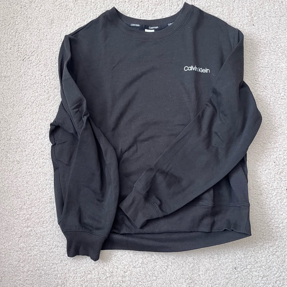 Calvin Klein Women's Black Sweatshirt NWOT